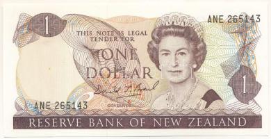 Új-Zéland 1989-1992. 1$ "ANE 265143" T:UNC New Zealand 1989-1992. 1 Dollars "ANE 265143" C:UNC Krause 169