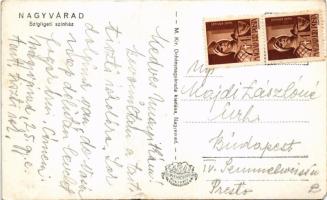 Nagyvárad, Oradea; Szigligeti Színház, Tokaji Aszú reklámfelirat / theatre, advertisement (EM)