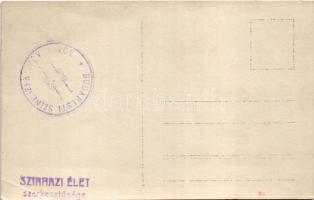 1917 Péchy Erzsi. Labori felvétele, a színésznő aláírásával. photo (EB)