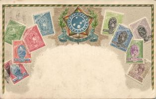 Brazilian stamps litho (fa)