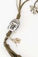 Fém Buddha medálos nyaklánc