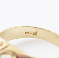 14K arany (Au) gyűrű br 3,5 g m: 59