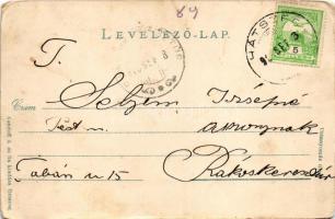 1915 Őraljaboldogfalva, Őrboldogfalva, Santamaria-Orlea; Római templom. Kendoff A. és fia kiadása / ...