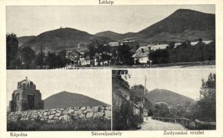 Sátoraljaújhely kápolnával és Zsólyomkával