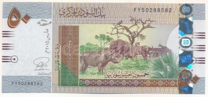 Szudán 2015. 50Ł T:AU Sudan 2015. 50 Pounds C:AU