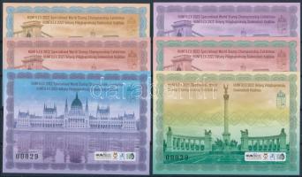 2022 Hunfilex 4 darabos emlékív garnitúra