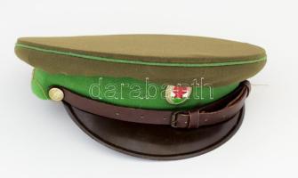 Kádár-korból származó határőr tányérsapka, kopott.