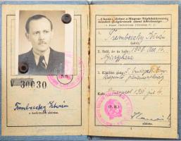 ca 1940-1960 Kb 25 db vegyes igazolvány