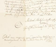 1753-1754 Kide (ma Chidea, Románia)
Kidei Szilágyi Mihály nemességének igazolásáról szóló dokumentu...