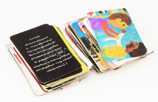 125 darab klf kártyanaptár, retro darabokkal.