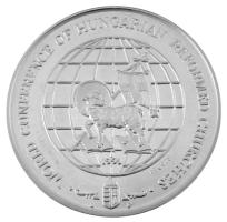 Lebó Ferenc (1960-) 1991. "Magyar Reformátusok II. Világtalálkozója" jelzett Ag emlékérem,...