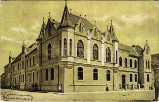 1916 Szászsebes, Mühlbach, Sebesul Sasesc, Sebes; Városháza. J. Hientz kiadása / Rathaus / town hall (EK)
