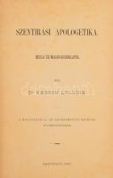 Karsch Lollion: Szentírási Apologetika. Szentírástan kézikönyve iskolai és magán-hasznátra. I. köt. 1. rész. Nagyvárad, 1892, Ifj. Berger S.-ny., 320+1 p. Korabeli átkötött aranyozott félvászon-kötés, kissé kopott borítóval.