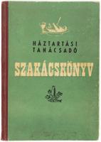 Horváth Ilona: Háztartási tanácsadó. Szakácskönyv. Bp., 1955, MNDSZ. Első kiadás. Kiadói félvászon-kötés, kopott borítóval.