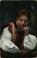 1915 Typ ukrainski / Ukrainian folklore (kopott sarkak / worn corners)