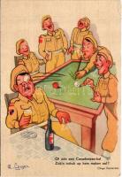 Of óóit een Canadeezen-bal, Zóó'n indruk op hem maken zal? Clinge Doorenbos / Dutch military humour art postcard s: Lensen (r)