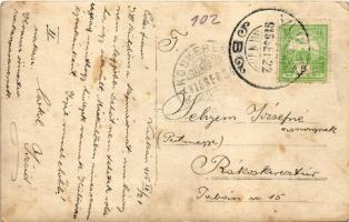 1915 Vulkán, Zsilyvajdejvulkán, Jiu-Vaidei-Vulcan, Vulcan; osztrák-magyar katonák csoportja / WWI Au...