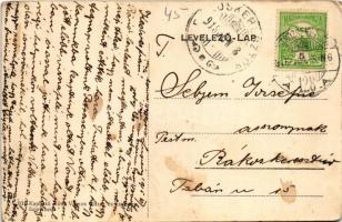 1915 Lupény, Lupeni; Kokszgyár. Róth Vilmos kiadása / coke works, factory + "PETROZSÉNY - PISKI...