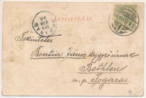 1905 Brassó, Kronstadt, Brasov; Waisenhausgässertor / Porta Scheilor / Árvaház utcai kapu, katonák /...