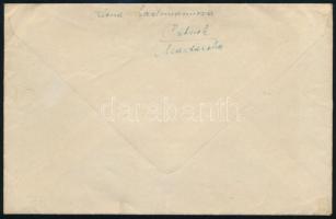 1945 (4. díjszabás) Levél 26 db bélyeggel Szlovákiába "PUTNOK"