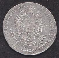 Ausztria/magyar verdejel 1796C 20Kr Ag II.Ferenc T:3