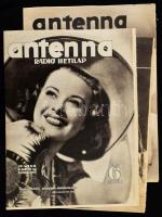 ca 1935 5 db Antenna c. képes rádió hetilap szám
