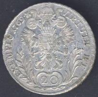 Ausztria 1769A IC-SK 20Kr Ag II.József T:2-/3+