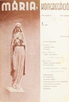 1940-1941 A Mária - Kongregáció c. folyóirat 3 évfolyama: XXXIII. évf. 1-10 + XXXIV. évf. 1-10. + XXXV. évf. 1-10. Egészvászon kötésben.