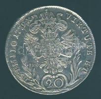 Ausztria 1779A IC-FA 20Kr Ag II.József T:3+/3
