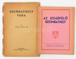 Szabó Zoltán: A Vaskapun túl. (Balkáni utiköny (Bp.) [é. n.] ?Élet?. 174 p. Számos egészoldalas fényképpel illusztrálva. Fűzve, kiadói, színes, illusztrált (Szemes) papírborítóban, kopottas + Az ujjáépülő Szombathely. Szombathely, é.n. 74p.