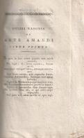 Ovidius, Publius Naso: 
Publii Ovidii Nasonis Opera. Volumen primum.
[Bécs] Vindobonae, 1803. Typi...