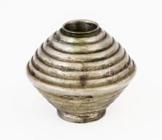 Design fém gyertyatartó, m: 7 cm