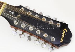 Epiphone DR-212NA akusztikus gitár, működő, jó állapotban, jelzett, h: 110 cm /// SZEMÉLYES ÁTVÉTEL,...