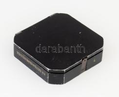 Vegyesásványbányászat tájoló, jelzett, 8x8 cm