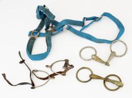 Lószerszám: zabla, sarkantyú