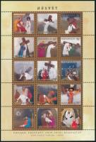 2014 9 db Húsvét blokk (31.500)