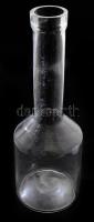 Nagyméretű gyógyszertári palack. cca 1900, Feltehetően Parád, hibátlan, m: 47 cm