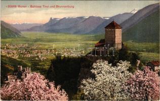 Merano, Merano (Südtirol); Brunnenburg (Castel Fontana) und Schloss Tirol (Tirolo) / castles (EK)