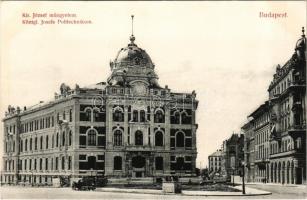 Budapest XI. Kir. József műegyetem. Divald Károly 637-1907.