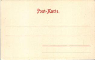 Budapest V. Eskü tér, Belvárosi templom, piac. Verlag &amp; Lichtdruck v. Knackstedt &amp; N...