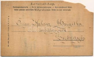 Tájkép este. Kézzel rajzolt és festett egyedi lap fakéregből. D.R.G.M.A. / landscape at night. Custo...