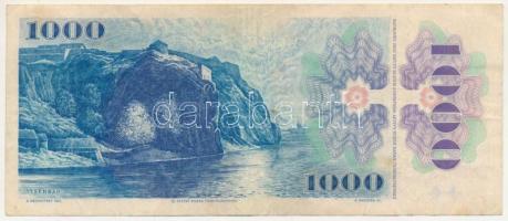 Csehszlovákia 1985. 1000K "C 14 644628" T:F
Czechoslovakia 1985. 1000 Korun "C 14 64...