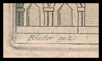 Rieder, Wilhelm August (1796-1880) rajza, Stöber, Franz (1795-1858) és Stöber, Joseph (1768-1852) me...