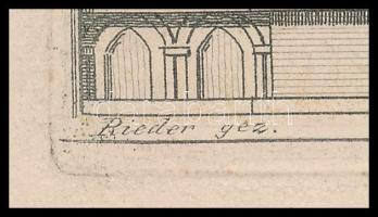 Rieder, Wilhelm August (1796-1880) rajza, Stöber, Franz (1795-1858) és Stöber, Joseph (1768-1852) me...