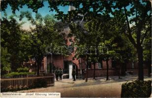 1915 Székesfehérvár, József főherceg laktanya, K.u.K. katonák. Melczer Nővérek kiadása (EK)