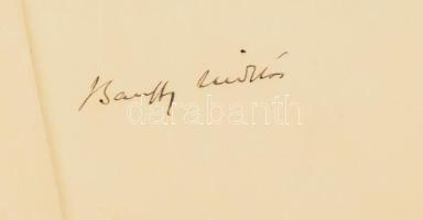 Bánffy Miklós (1873-1950) író, külügyminiszter autográf közbenjáró sorai dr. Grois László kolozsvári...