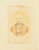 cca 1860-1880 A zólyomi Wágner (Wagner) és a Weninger család fotóalbuma, benne a család tagjait ábrá...