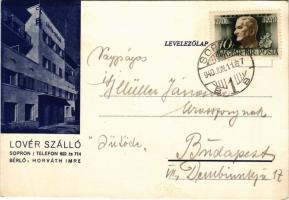 1940 Sopron, Lövér szálló (EK)