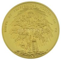 DN "Magyar Aranyóriások - V. Ferdinánd koronázási érem, 15 Dukát 1830" aranyozott Cu utánv...