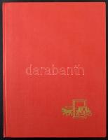 Amatőr bélyeggyűjtemény nagy berakóban + borítékban, hozzá Galamb József 10-es teljes ív